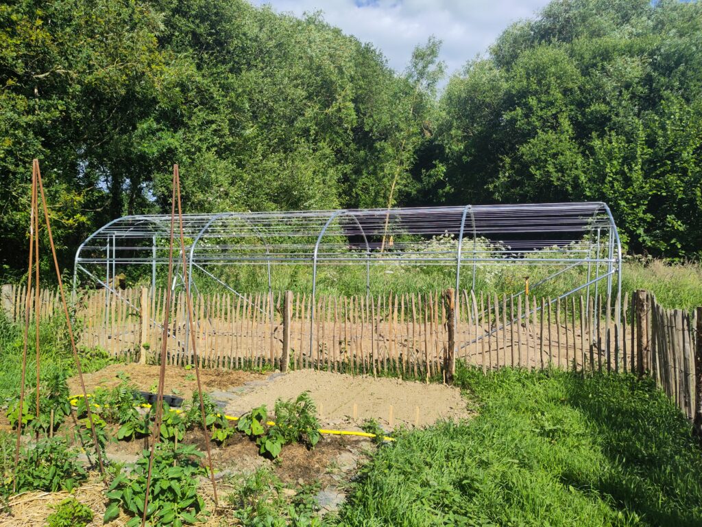 Structure de la serre