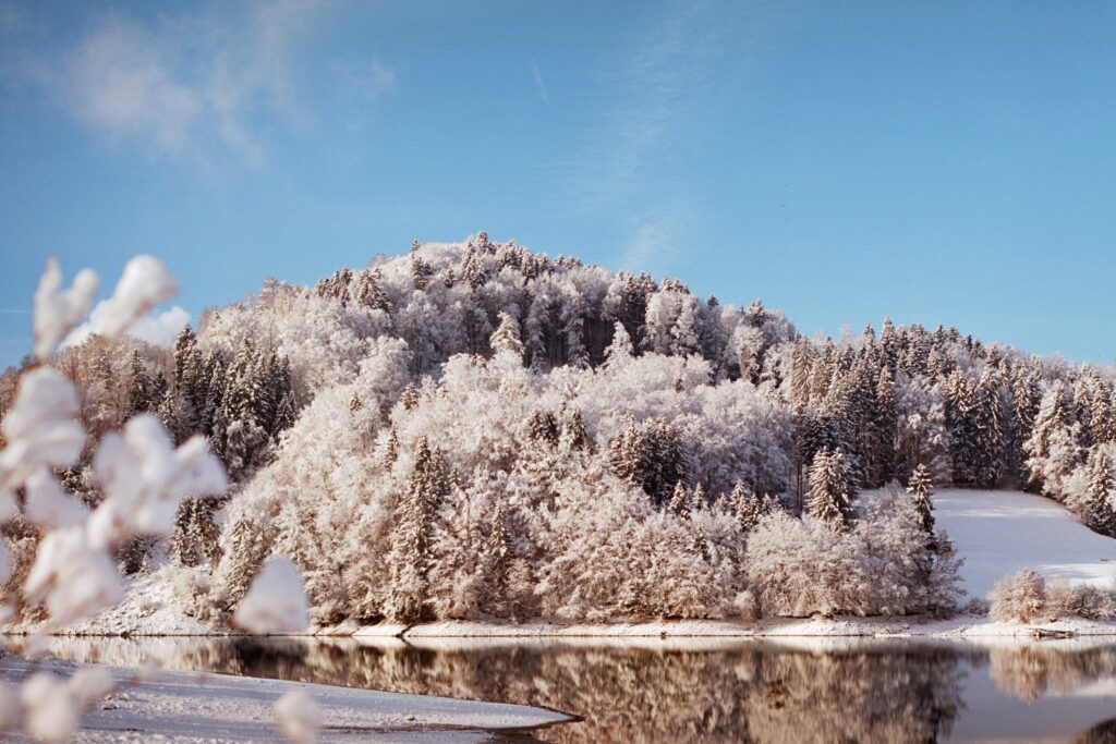 Lac hiver